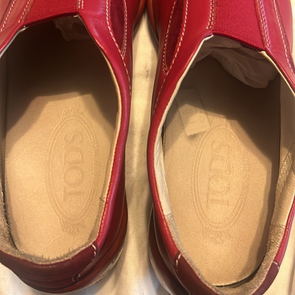 TODS RED SNEAKER - Picture 3 of 7